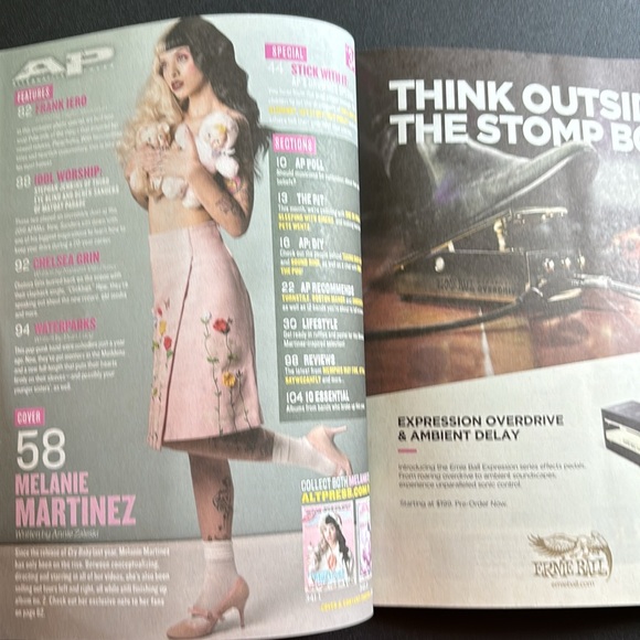 Melanie Martinez - AP Magazine, Alternative Press, Dec 2016, Issue 341.2, - Picture 12 of 16